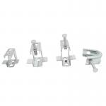20/25/35 Open Galvanized Tiger C Clamp Cast Iron Tiger Card  Zn  Plated for sale