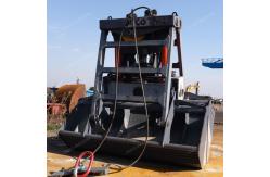 China 15 CBM Adjustable Mechanical Grab Bucket High Load Single Rope Wireless supplier