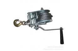 China Marine Ship Deck Equipment For Trailer , Portable Manual Hand Winch supplier