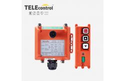 China 2 Keys Telecrane F21-2S Push Button Hoist Winch Wireless Crane Remote System supplier