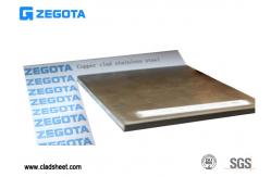 China Cookware Cold Rolled Copper Clad Steel Sheet With High Strength supplier