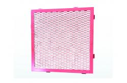 China Hexagonal Hole Aluminum Expanded Metal Mesh For Shelving And Room Dividers supplier