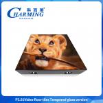 Load Capacity  500KG Dance Floor Tempered P3.91 Glass Dance Floor Rapid Packaging Technology for sale