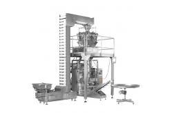 China 10 Heads Weigher Apple Banana Chips Packaging Machine supplier