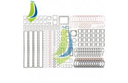 China 3804718 Upper Gasket Kit For QST30 Diesel Engine supplier