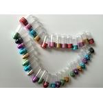 44mm ISO9001 Single Pill Containers One Capsule Mini Pill Bottles