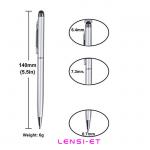 Promotional White Stylus Pen for sale