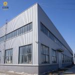 Modern Design Steel Structure Building With Steel Sheet Roof And Welded Connection for sale