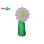 OEM Pvc Inflatable Lighting Decoration Led Flower Model For Advertising for sale