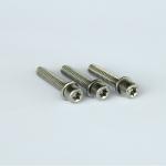 M4x6 Cold Headed Screws , SS316 Hexalobular Socket Pan Head Screw