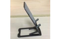 China Custom CNC Lathe Machining Metal Laptop Stand Aluminum Cell Phone Stand 3.0mm supplier