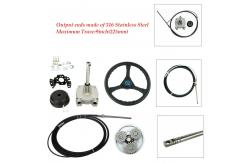 China 316ss Boat Outboard Steering Systems , Hydraulic Steering Kit For 200 Hp Outboard supplier