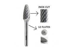 China Fine Cut Tungsten Carbide Rotary Files for Industrial Use supplier