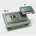 4W Simple Wireless HMI PLC Controller 7 Inch Widescreen LCD Display