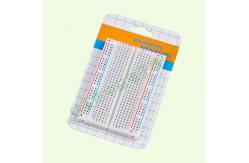 China Education Full Nickel 8.3x5.5cm Breadboard 400 Points supplier