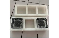 China Glass Brick Solar Power Lights With Auto Intensity Control Set Of 3 supplier