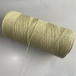 Beige Polypropylene Thread Sausage Loop Twine Fibrillated 460tex 2ply