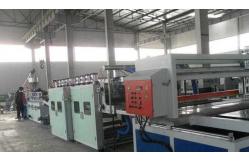 China Multilayer WPC Foam Board Machine with Siemens Motor / Omron Temperature Controller supplier