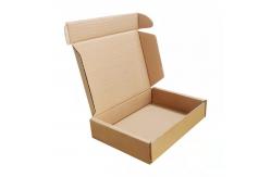 China Bulk Cheap Custom Logo Blank Kraft Cardboard Paper Boxes For Packaging supplier