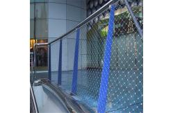 China Architectural Flexible Cable Mesh SS Wire Rope Solid Structure For Stair Balustrade supplier