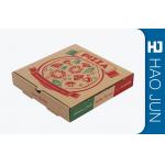 Custom Efluting Paper Cardboard Food Boxes For Pizza 8 10 12 Size for sale
