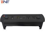 With 1*HDMI / 1*VGA Configuration Black Desk Flip Up Hidden Socket