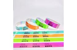 China Factory Customized Paper Wristband Shiny Glitter Laser Wristband Fashionable And Eye-Catching supplier