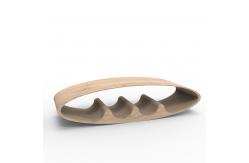 China Displaying Wooden Wine Racks Countertop Wine Bottle Holder Stand supplier