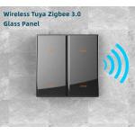 Tuya Zigbee Smart Wall Switch 240V Black Champagne Color for sale