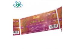 China Dissolvable Safe Condiments Food And Beverage Labels Food Grade Adhesive Labels Roll supplier