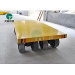 Industrial Material Handling Trackless Transfer Trailer Non Motor Transfer Cart With Draw Bar for sale