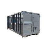 Carbon Steel Hook Lift Bin Industrial Roll On Roll Off Skip Outdoor Truck Scrap Containers for sale