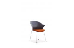 China Modern PP Fiber Plastic Waiting / Training Room Chairs With Cotton Pad supplier
