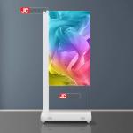 Jcvision 55 Inch Touch Digital Signage Transparent Oled Windows Android System for sale
