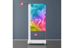China Jcvision 55 Inch Touch Digital Signage Transparent Oled Windows Android System supplier
