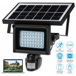 Smart Alarm Motion Sensor Security Camera , Home Video Surveillance Systems Solar for sale