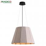 Modern Polyester Fiber Lampshade Office Acoustic Sound-Absorbing PET Felt Handmade Chandelier for sale