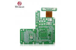 China FR4 PI Material Rigid Flex PCB Printed Circuit Board Immersion Gold 2u supplier