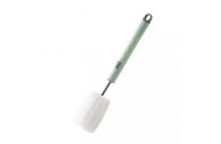 China Removable Long Handle Cleaning Sponge Bottle Brush Cleaner Diamond Shaped supplier