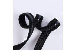 China 1.5cm Width Black Elastic Tape / Unbreakable Rubber Bands For Bra Underwear supplier
