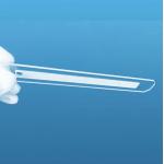 High Flatness Fused Silica Plate with Customizable Transparent Frosted Bores at 1100C