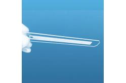 China High Flatness Fused Silica Plate with Customizable Transparent Frosted Bores at 1100C supplier