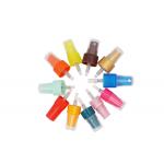 Colorful Cosmetic Fine Mist Perfume Sprayer Pump Custom Half Cap Spray Pump for sale