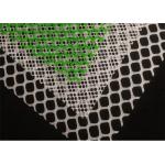 10mm*10mm Hole Size Plastic Mesh Netting White And Green Color Extruded for sale
