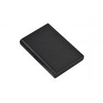 Carbon Fibre Credit Card Organizer Wallet RFID Blocking Leather Aluminum for sale