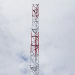 3 Legs Angular Steel Self Supporting Communication Tower for sale