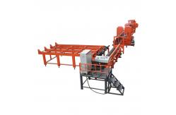 China Log Cutting Band Sawmill Twin Vertical Band Saw Machine Twin Bandsaw Sawmill Line supplier