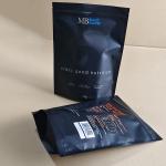 Custom Printed Stand Up Pouch for Coffee 3 Side Seal Matte Finish Freshness Lock Packaging for sale