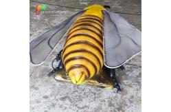 China Botanical Garden Small Size Animatronic Bee Robotic Insects Customized supplier