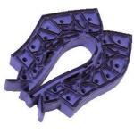 Shoe and Leather cutting Click die steel rule BE BD TE  AE 32x2.0 , 19x2.0mm for sale